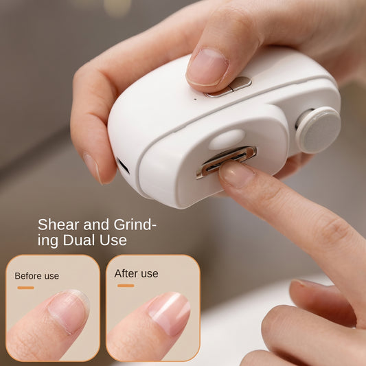 SEAHELTON 2-in-1 Electric Nail Clipper | DC01L