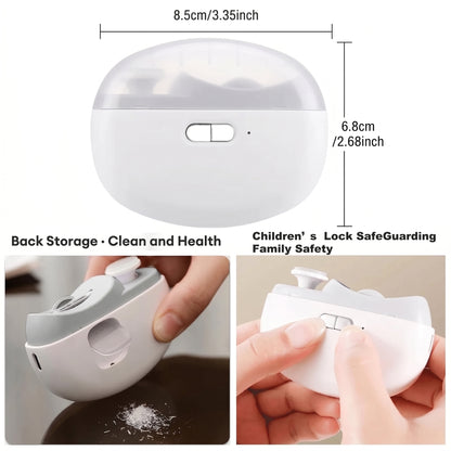 SEAHELTON 2-in-1 Electric Nail Clipper | DC01L