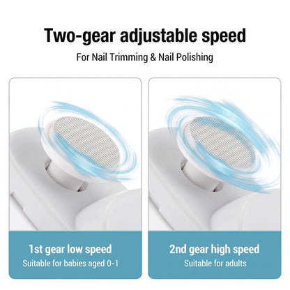 SEAHELTON 2-in-1 Electric Nail Clipper | DC01L