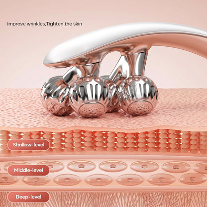 Wireless Facial Massager – Portable Rechargeable Skin Lifting & Puffiness Reducer | DC03L