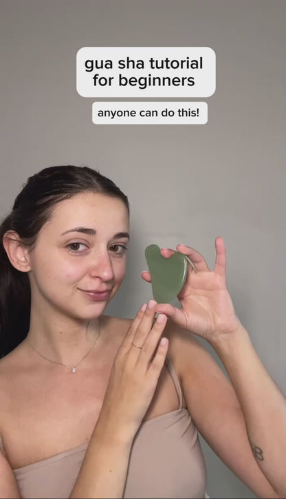 Green Jade Gua Sha – Lift, Sculpt & Relax | DC05L